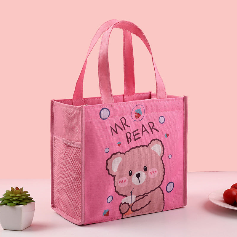 Kinder Isolierte Cartoon Lunch Tasche Karnz