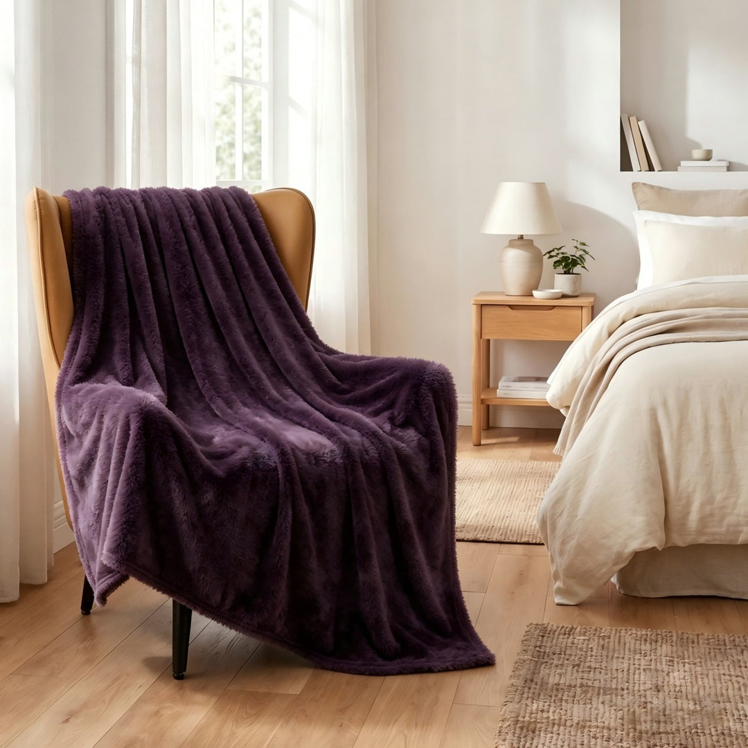 Vielseitige Plüschdecke