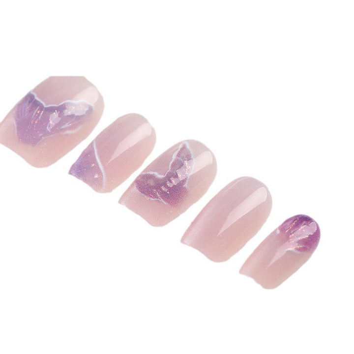 Butterfly Muster Press-On Nagel Set Karnz