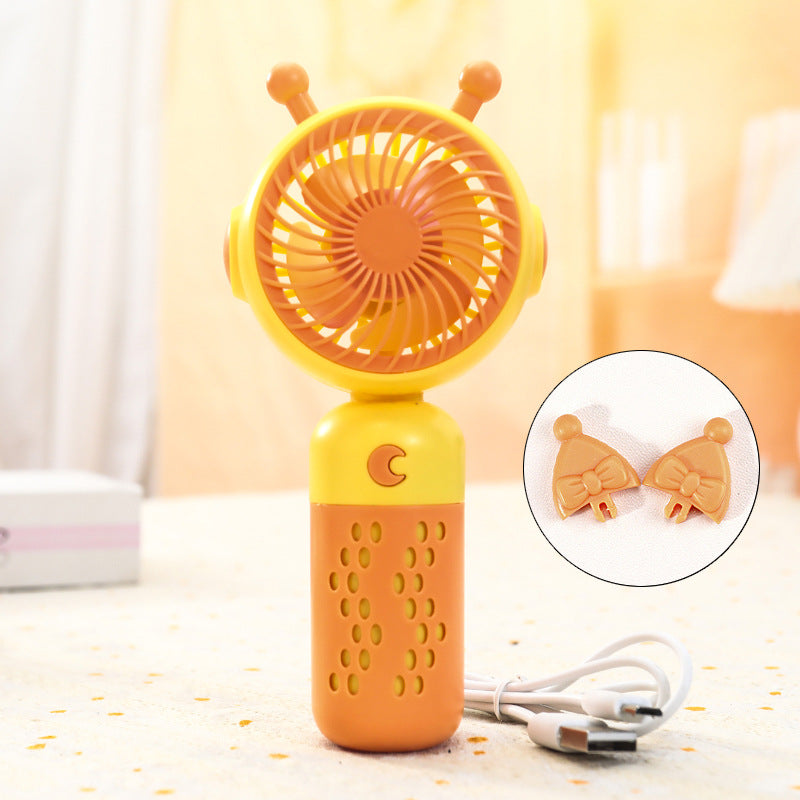 Damen Tragbarer Mini-Ventilator mit Katzenohren Karnz