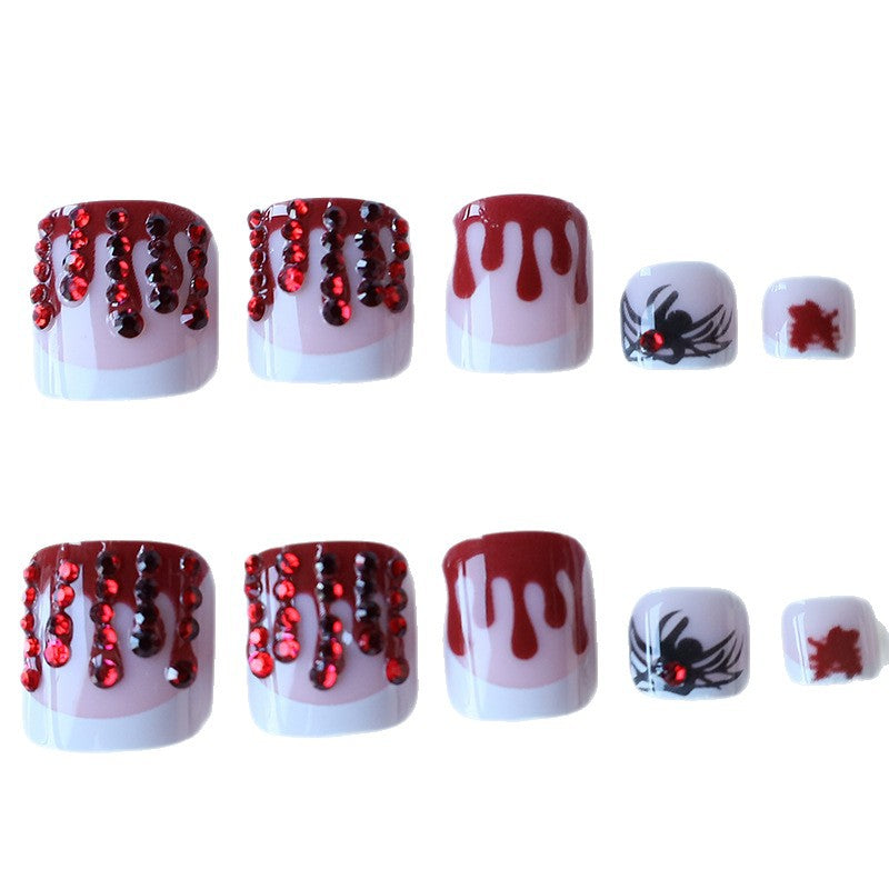 Halloween-Themen Dekorative Nagelkunst Set Karnz