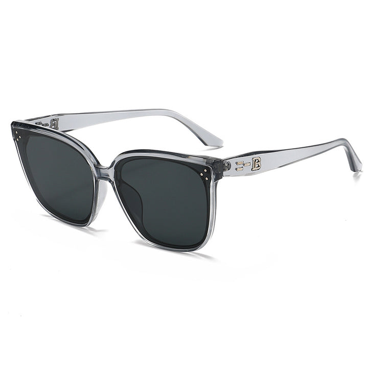 Übergroße quadratische Sonnenbrille