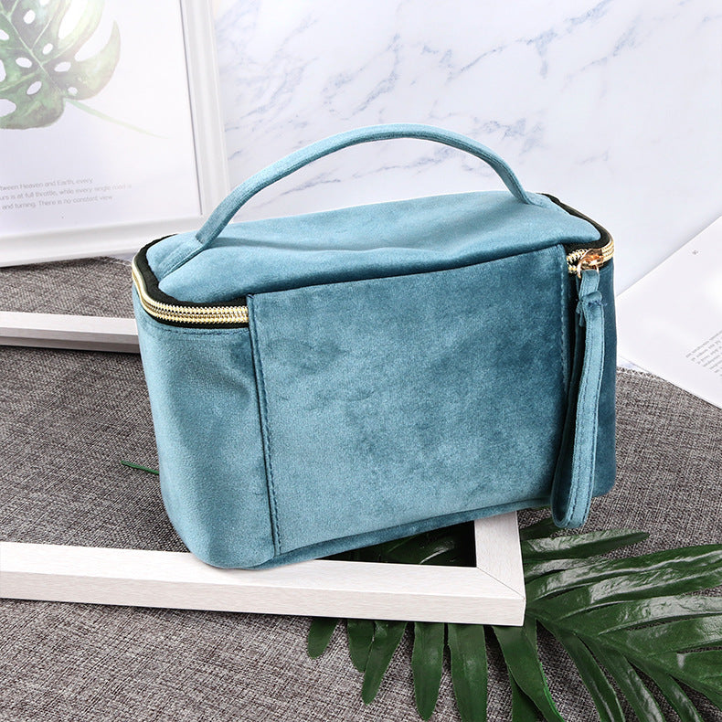 Luxuriöser Samt Kosmetik Organizer