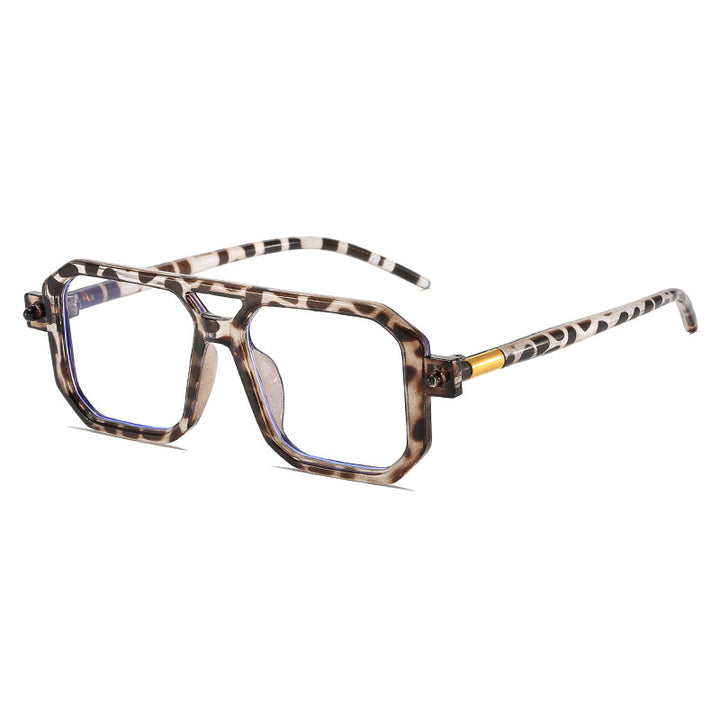 Fette achteckige Rahmenbrille Karnz