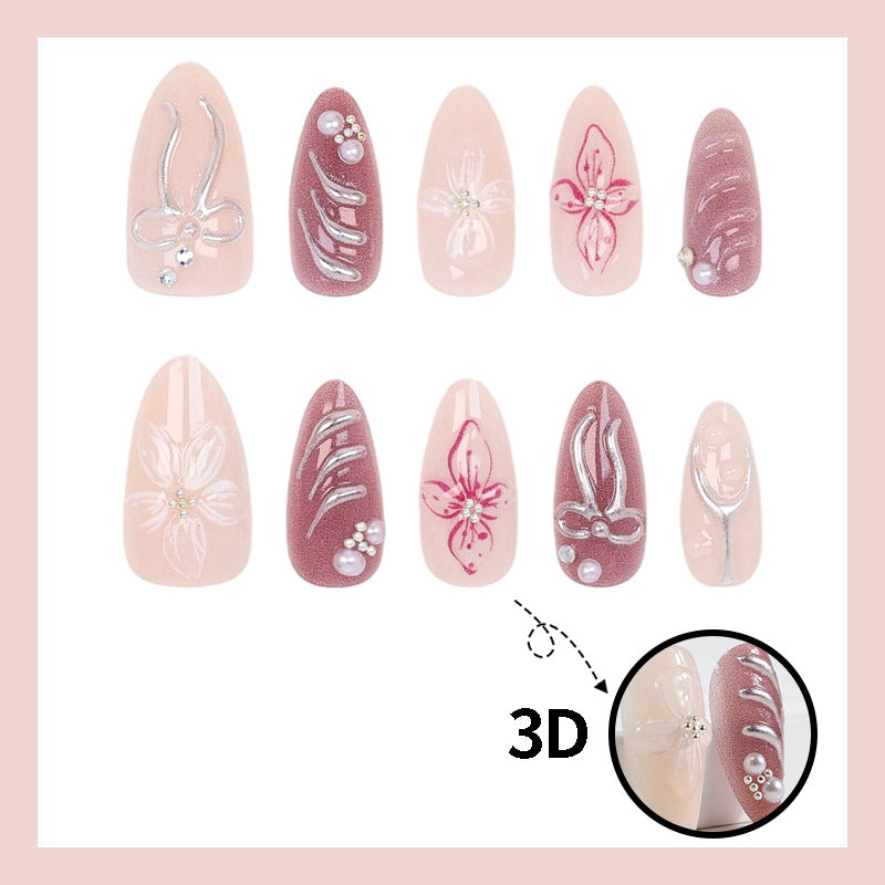 Künstliche Fingernägel mit eleganten Designs Karnz