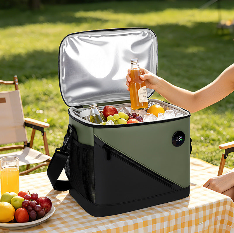 Isolierte Kühltasche mit digitalem Temperaturanzeiger Karnz