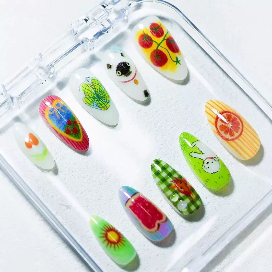 Künstlerisches Themen-Nagelkunst-Set Karnz