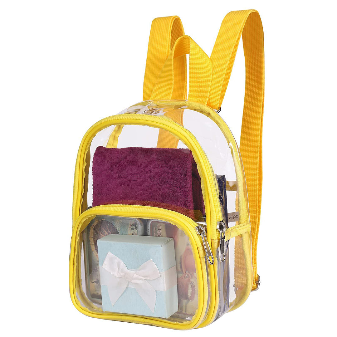 Unisex durchsichtiger Rucksack mit mehreren Fächern Karnz