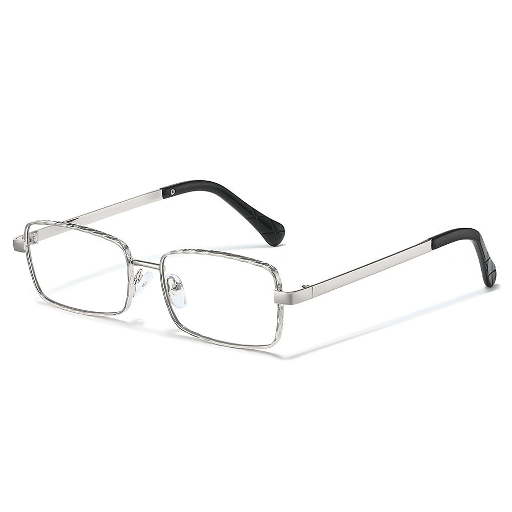 Elegante Minimalistische Rechteckige Sonnenbrille Karnz
