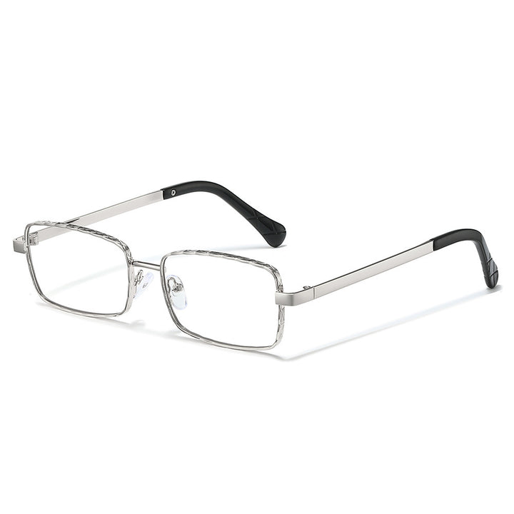 Elegante Minimalistische Rechteckige Sonnenbrille Karnz