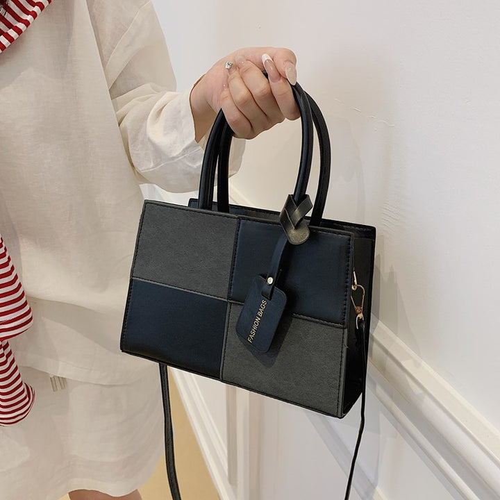 Geometrische Strukturierte Handtasche Karnz