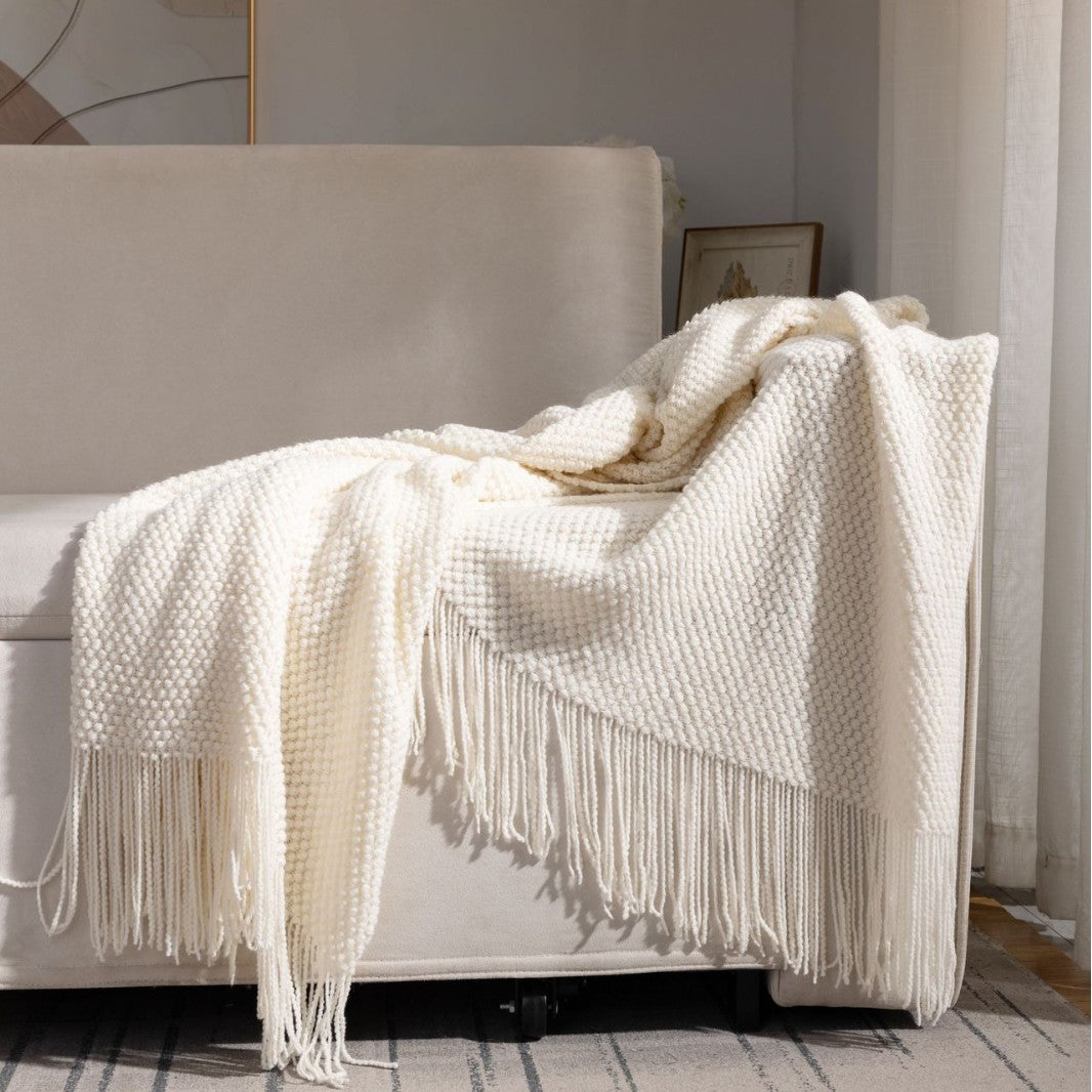 Textured Cozy Wurfdecke
