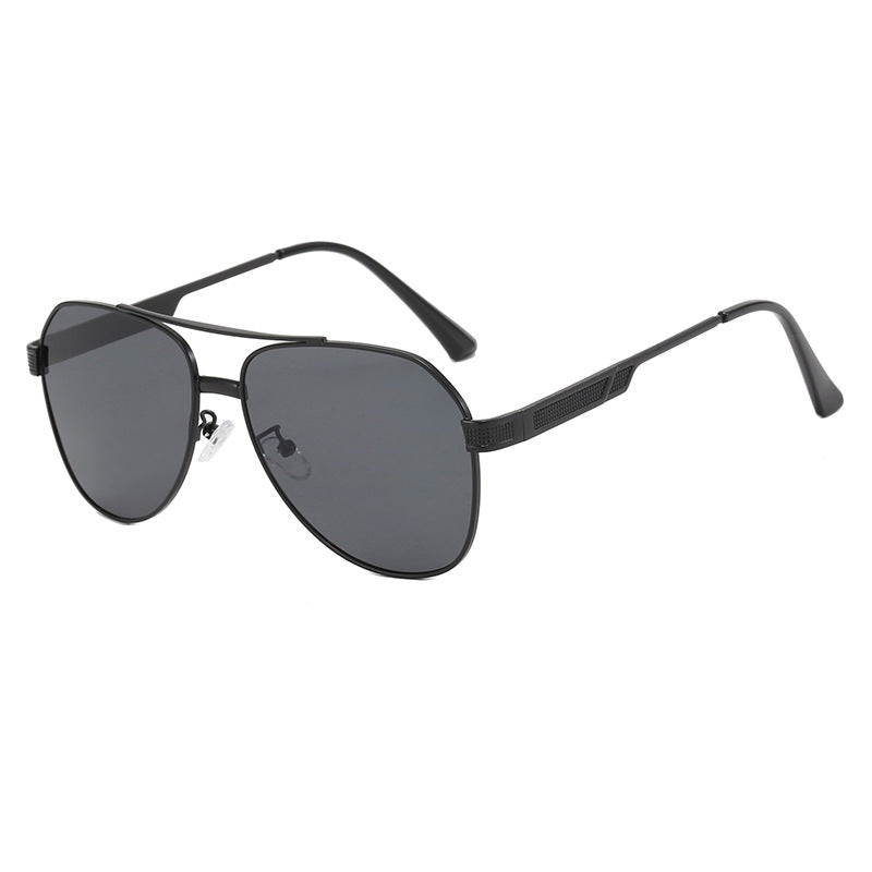 Damen elegante Aviator-Sonnenbrille mit robustem Metallrahmen und UV-Schutz Karnz