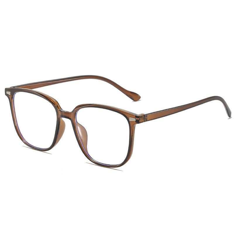 Stilvolle breite Fassung Brille Karnz