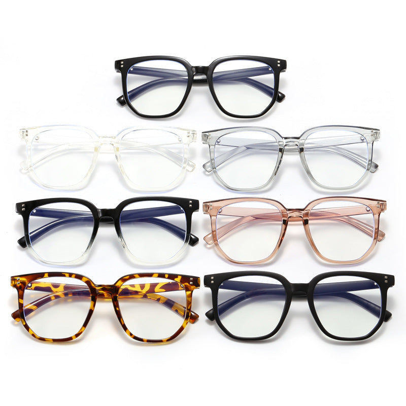 Damen Designer-Brille mit quadratischem Rahmen und flexiblem Material Karnz