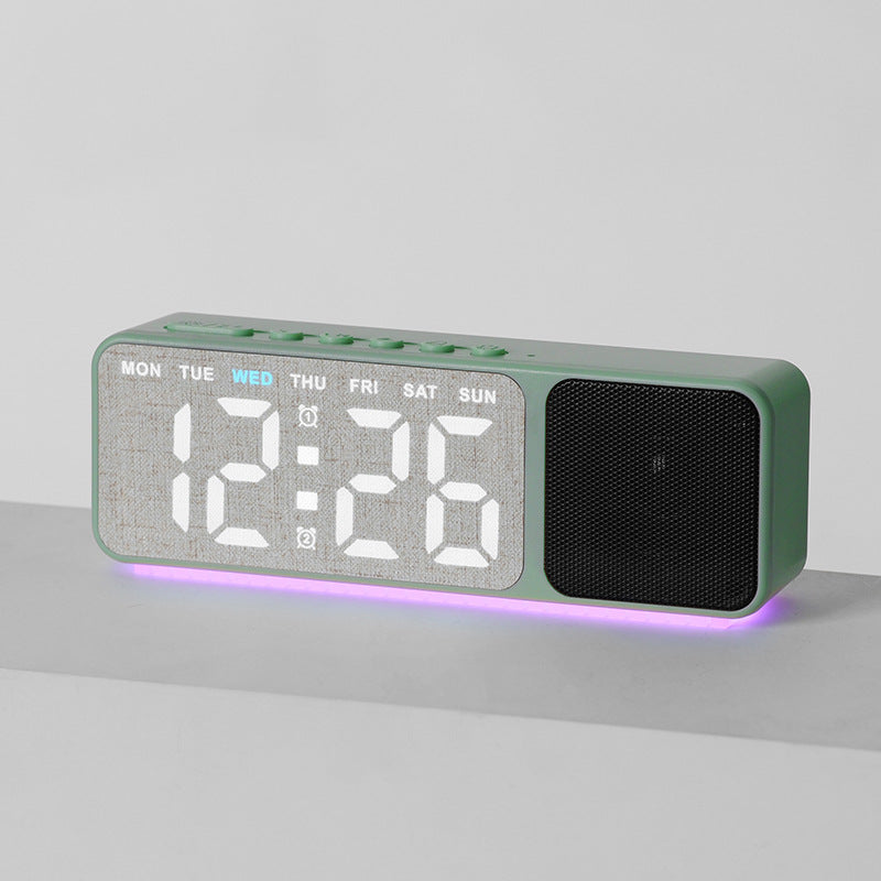 Digitaler LED-Wecker mit Mehrfarbenbeleuchtung Karnz