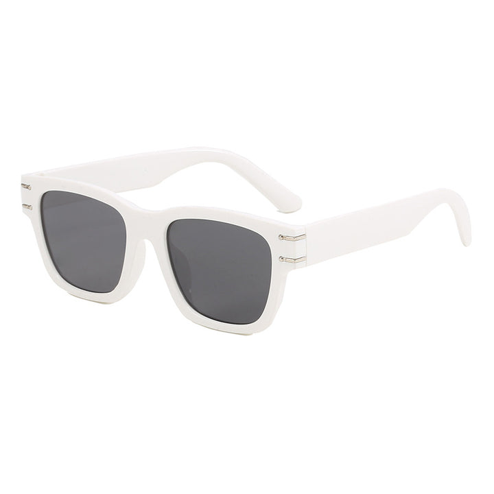 Damen modische oversized Sonnenbrille mit beständigem Kunststoffrahmen Karnz