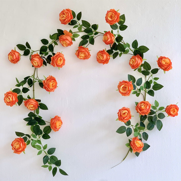 Künstliche Blumen Wand Girlande