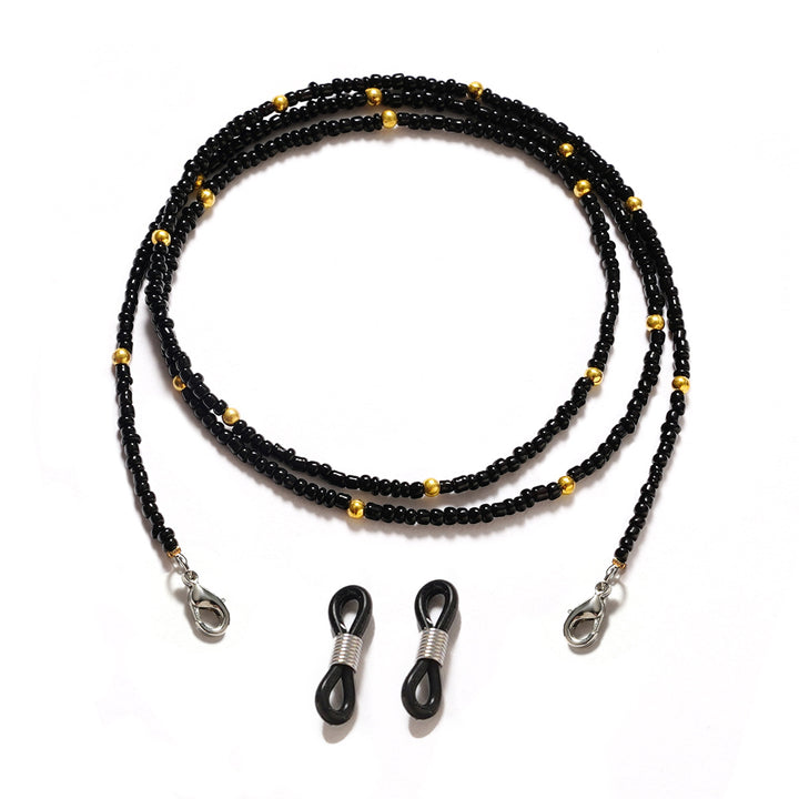 Multi-Strangige Perlen Brillen Kette Karnz