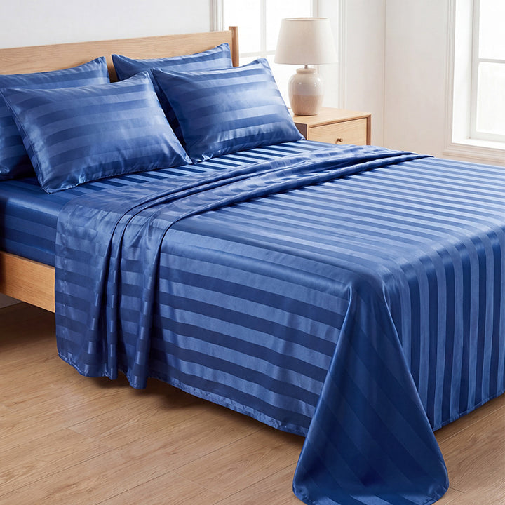 Luxus Satin Bettlaken Set