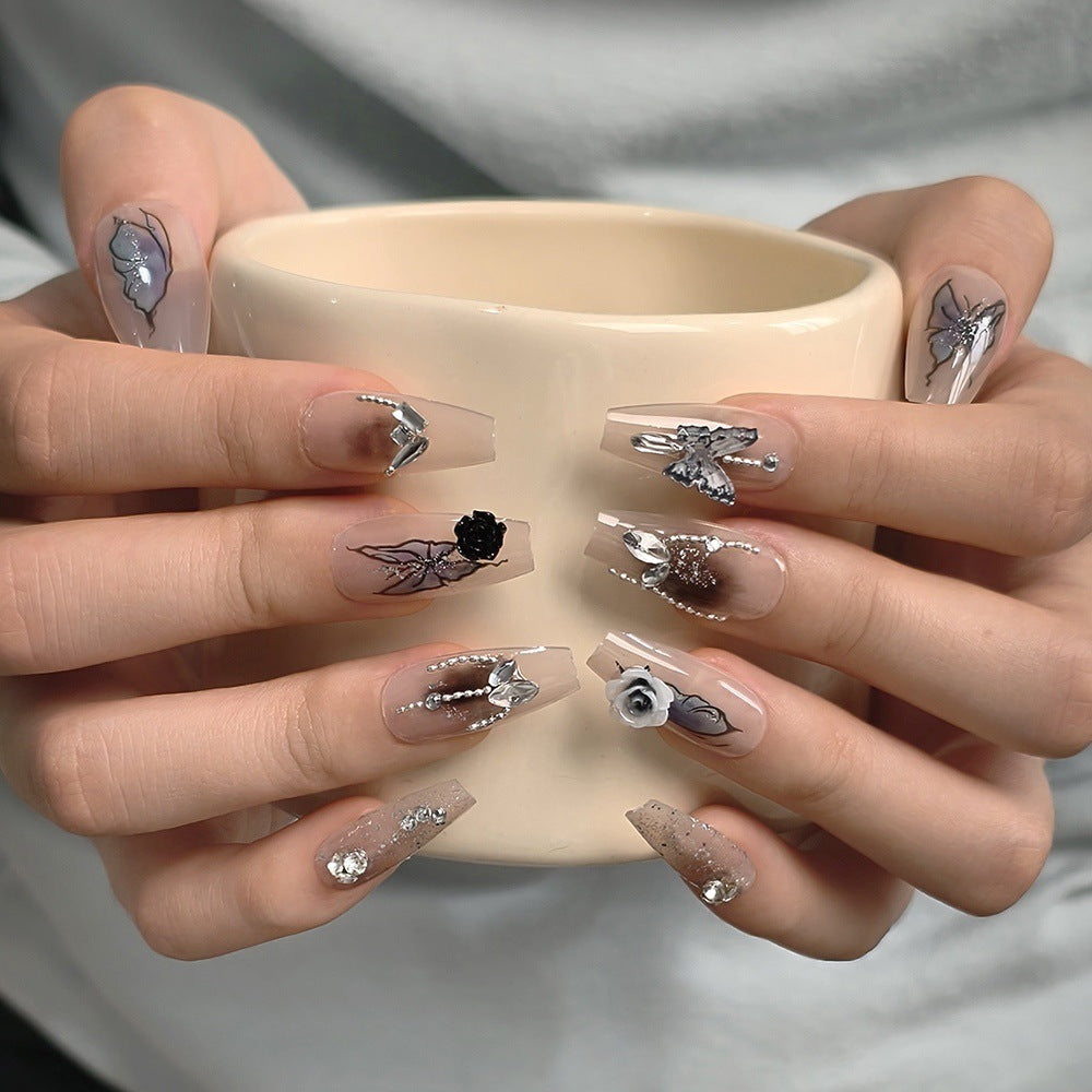 Künstlerische Nageldesign Verlängerungen Karnz