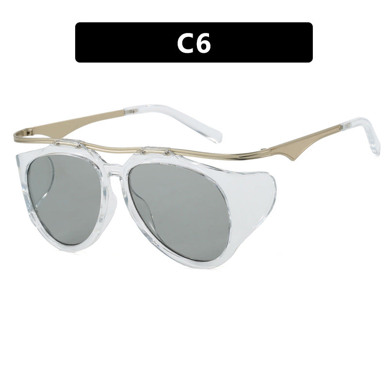 Damen Cat-Eye Sonnenbrille mit einzigartigem Design und schützenden Gläsern Karnz