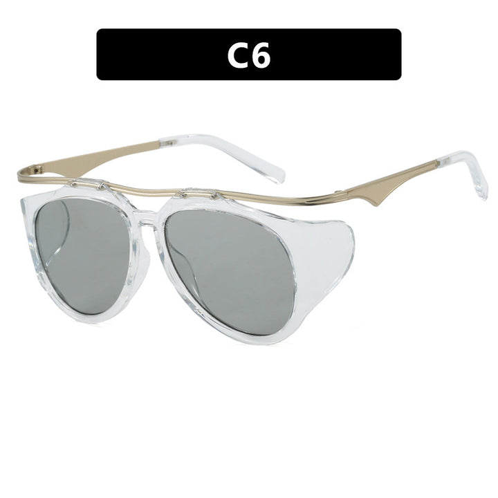 Damen Cat-Eye Sonnenbrille mit einzigartigem Design und schützenden Gläsern Karnz