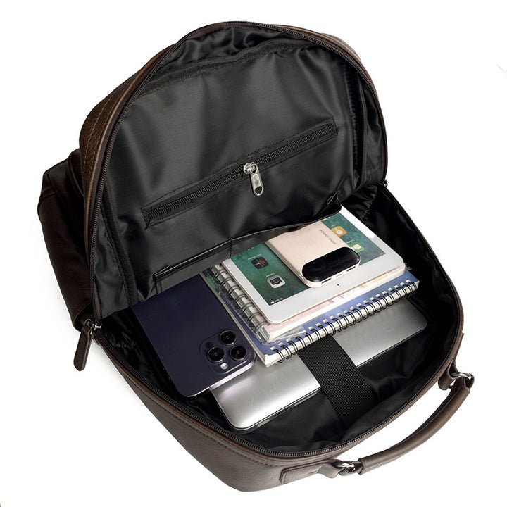 Premium Leder Organizer Rucksack Karnz