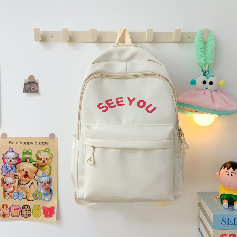 Verspielter Grafischer Druck Rucksack