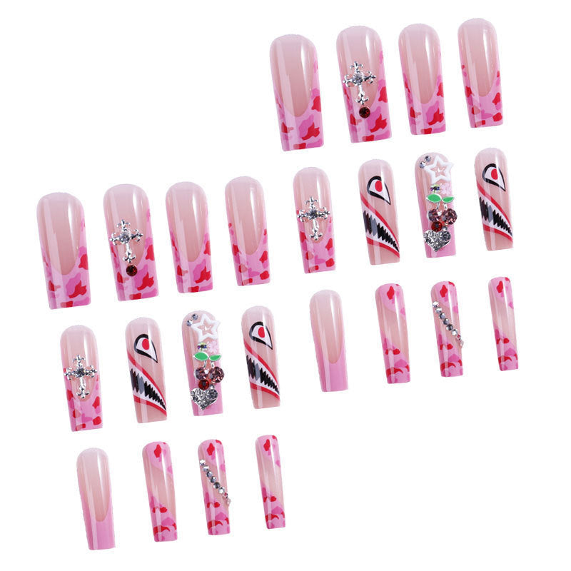 Dekoratives Acryl-Nagelset