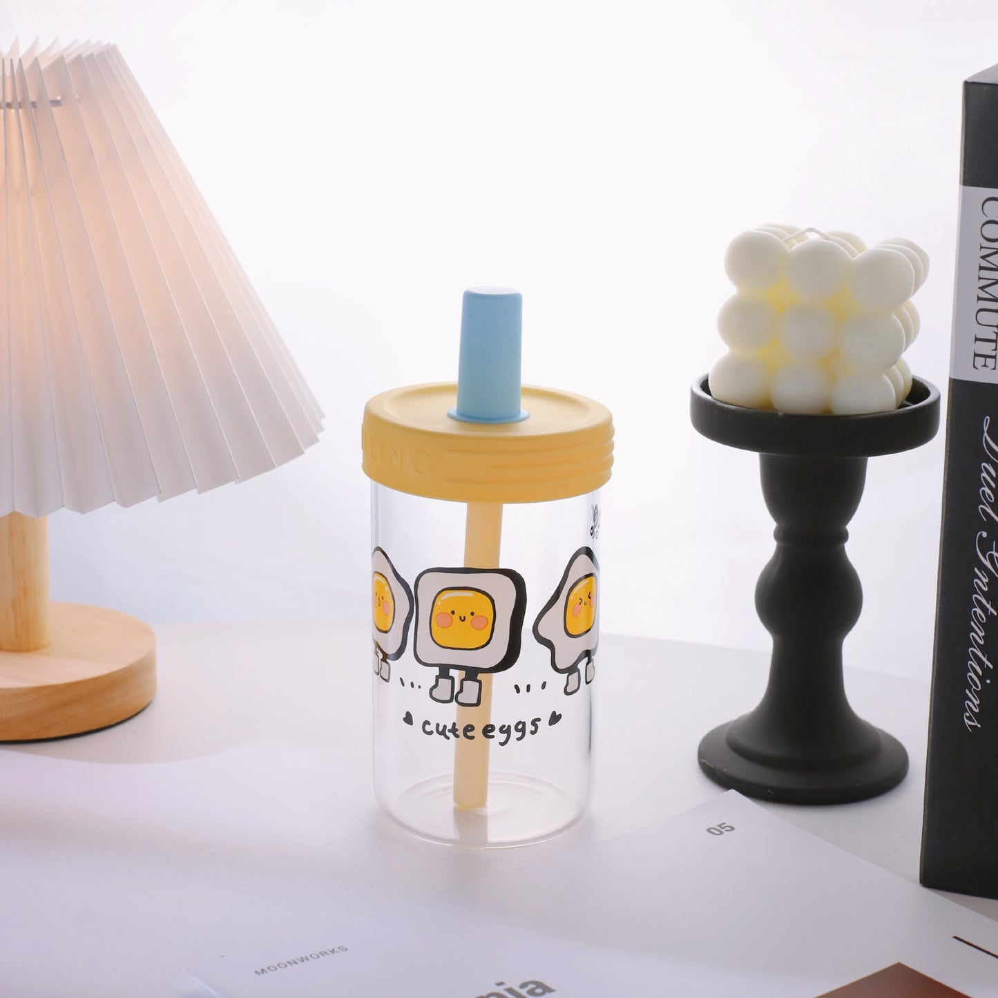 Damen kreativer Trinkbehälter mit praktischer Silikon-Oberfläche und verspieltem Tierdesign Karnz