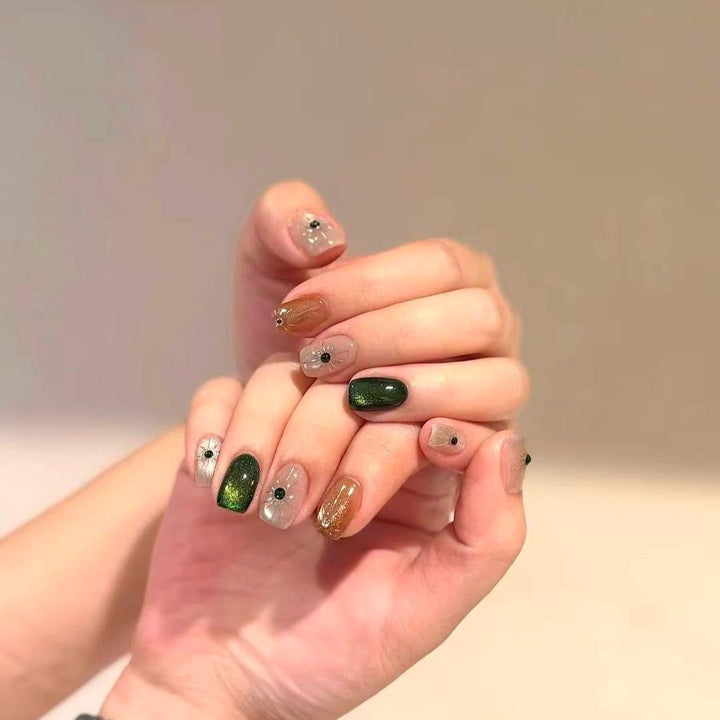 Künstlerisches saisonales Nageldesign-Set
