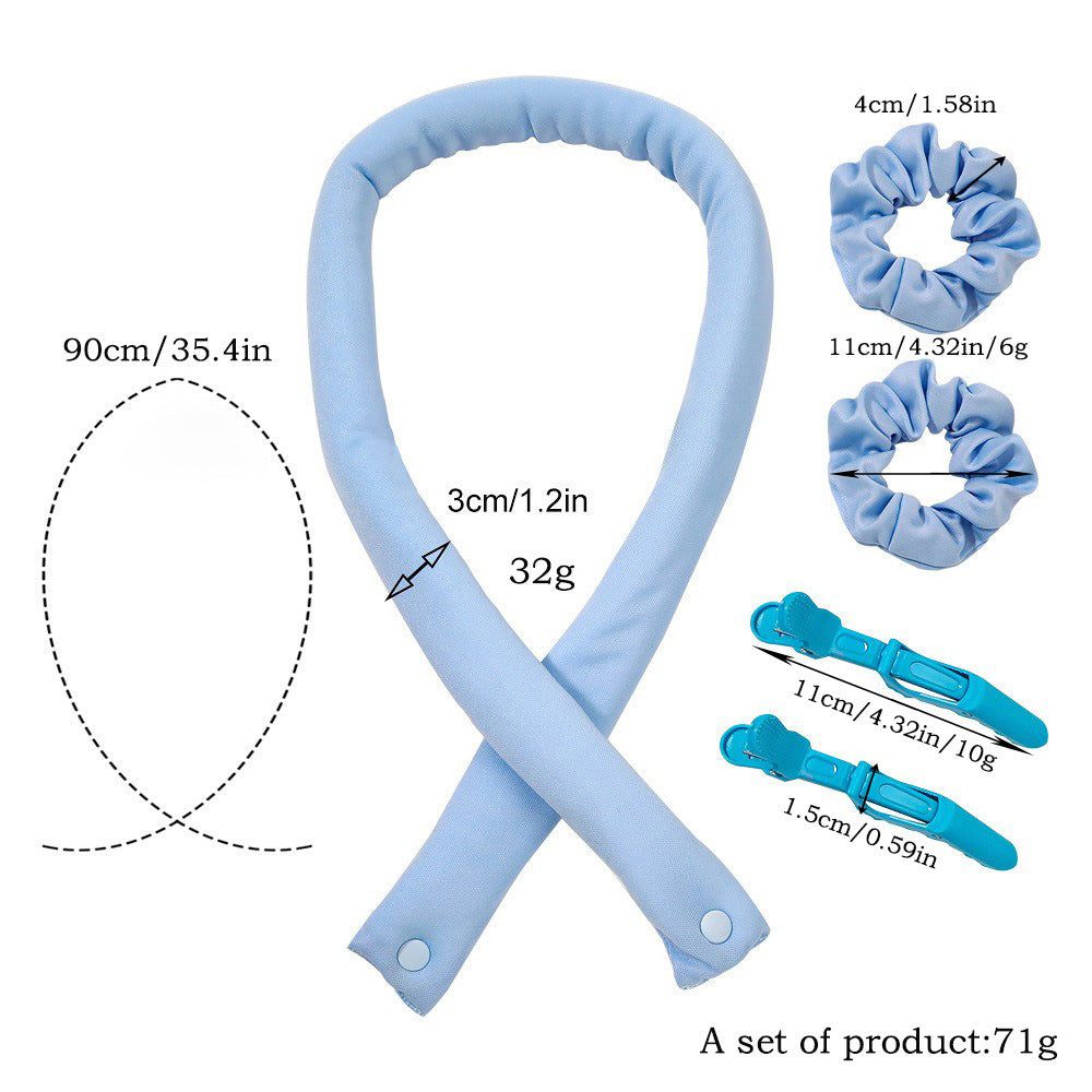 Hitzefreies Locken Stirnband Set