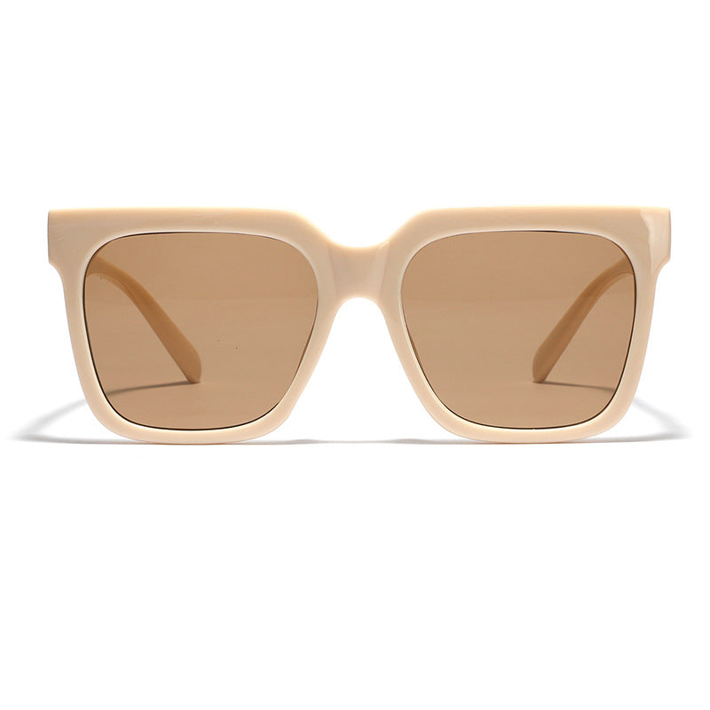 Damen quadratische Sonnenbrille mit elegantem Schildpatt-Design Karnz