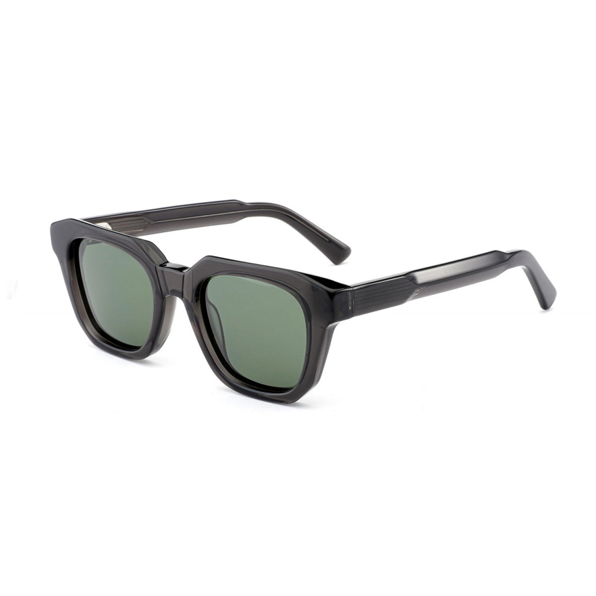 Damen quadratische Sonnenbrille im modischen Acetat-Design Karnz