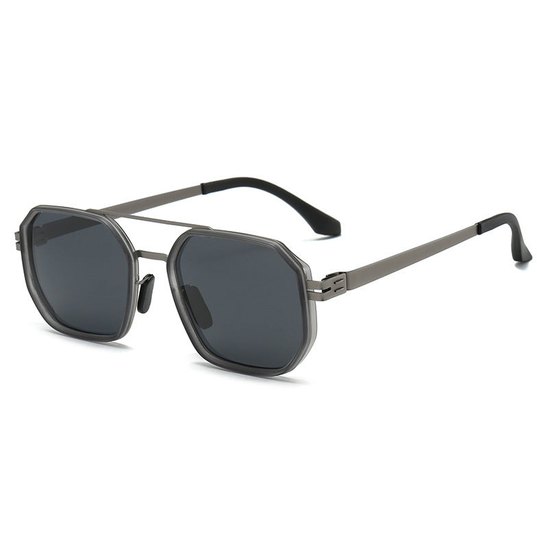 Damen Elegante Achtkantige Sonnenbrille Karnz