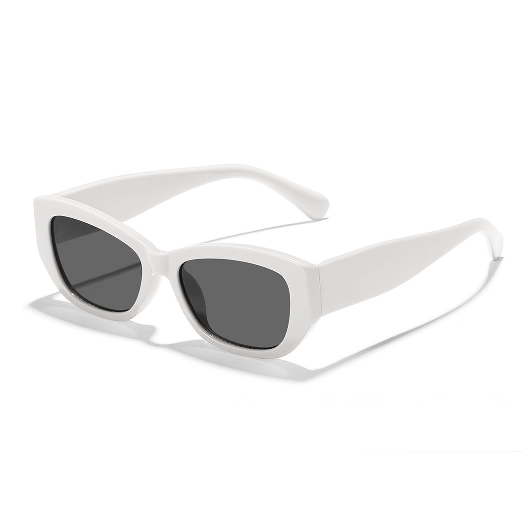 Damen Cat-Eye Sonnenbrille mit robustem Rahmen und UV-Schutz Karnz