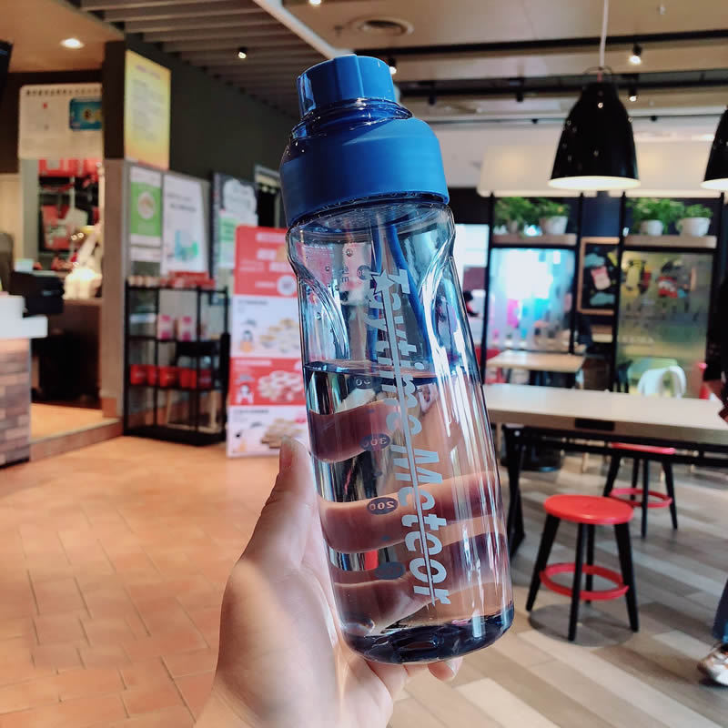 Damen Ergonomische Wasserflasche mit auslaufsicherem Deckel Karnz