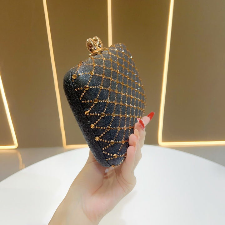 Rhinestone Glitter Clutch