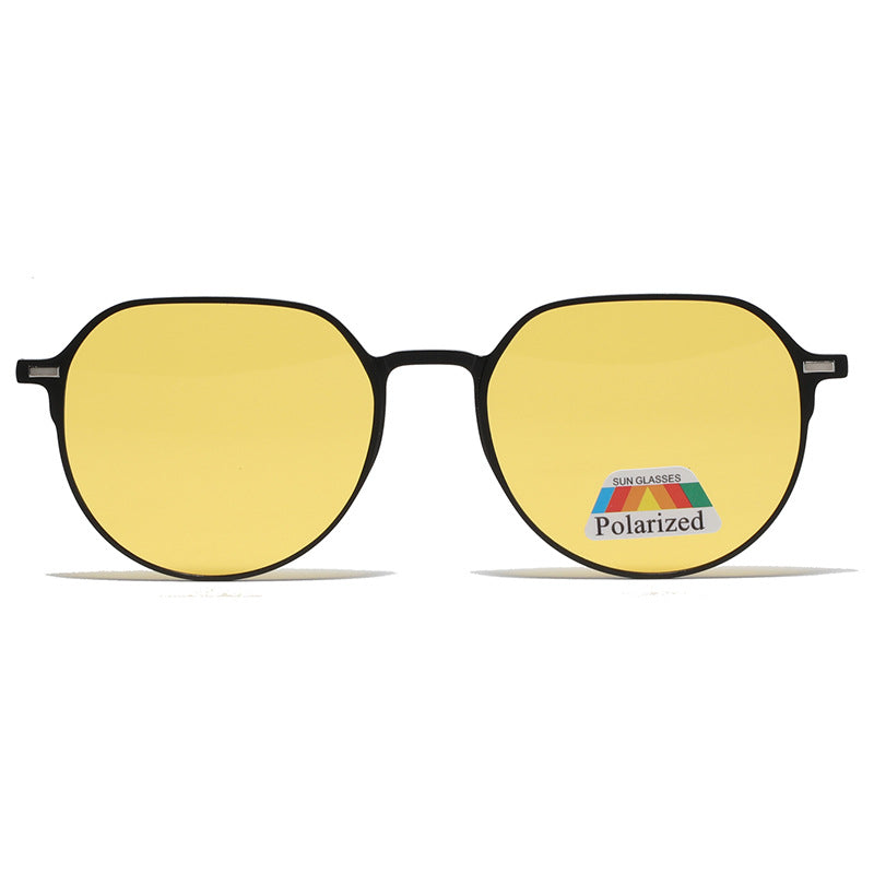 Damen modische Sonnenbrille mit unterschiedlichen Gläsern Karnz