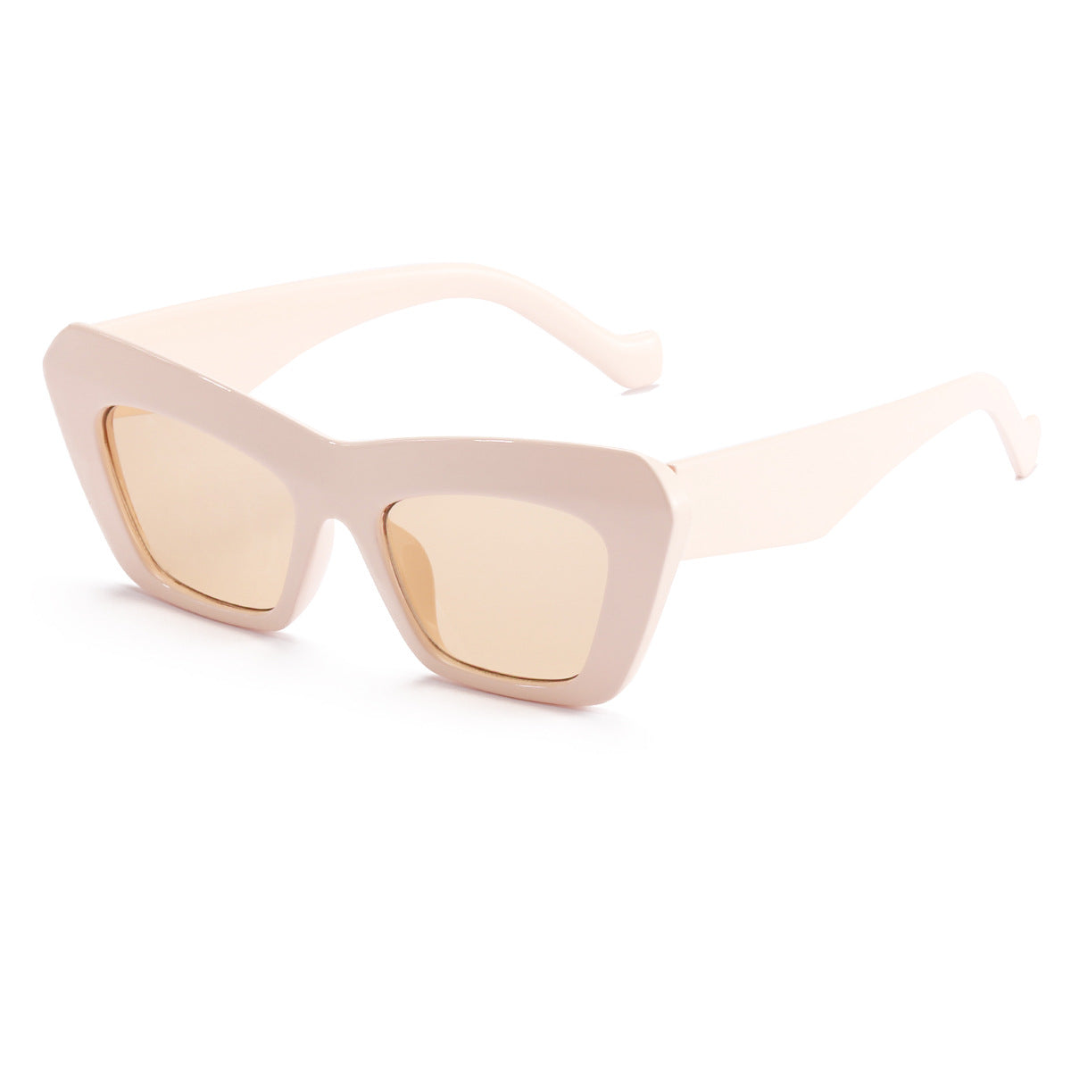 Damen trendige geometrische Sonnenbrille Karnz