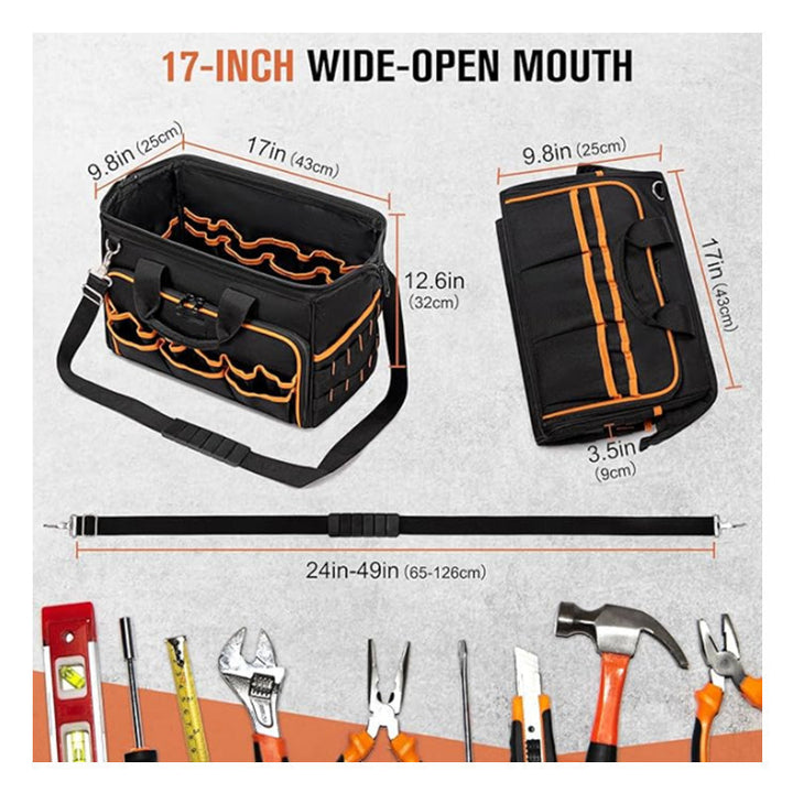 Werkzeugtasche mit Ergonomischem Design und Vielseitigen Fächern Karnz