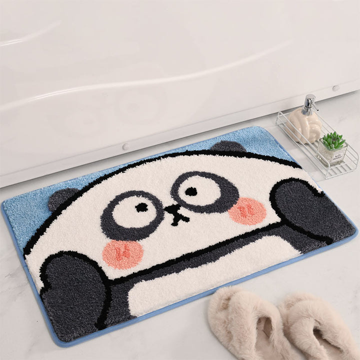 Süßer Panda-Themen-Badevorleger