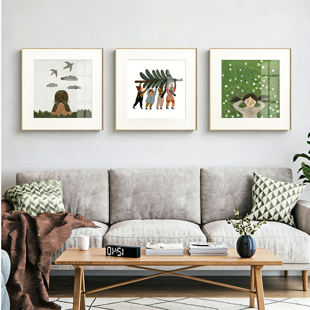 Dekorative Kunstdruck für Wohninterieurs