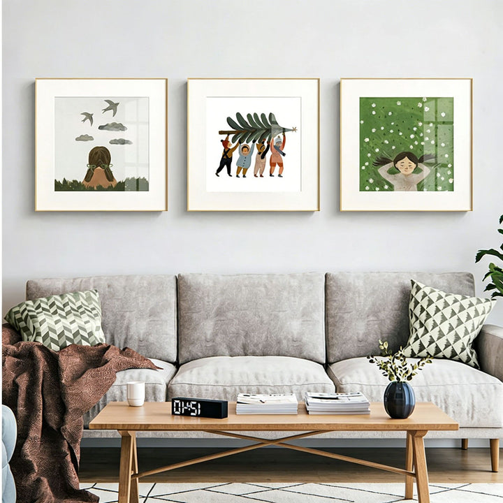 Dekorative Kunstdruck für Wohninterieurs