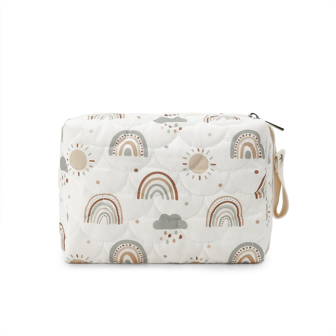 Stilvolle Kosmetiktasche mit Trendigen Pflanzenmotiven Karnz