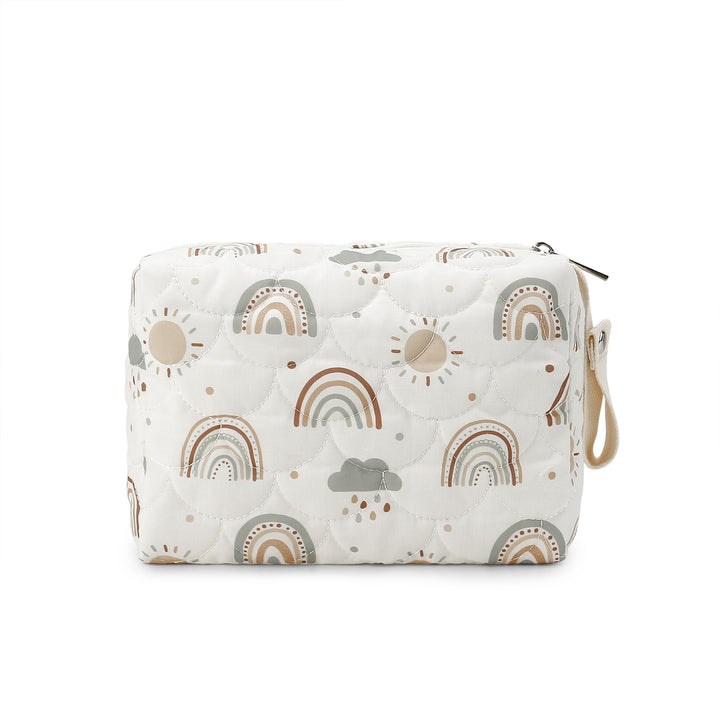 Stilvolle Kosmetiktasche mit Trendigen Pflanzenmotiven Karnz