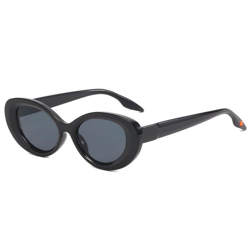Damen elegante Retro-Sonnenbrille mit UV-Schutz Karnz