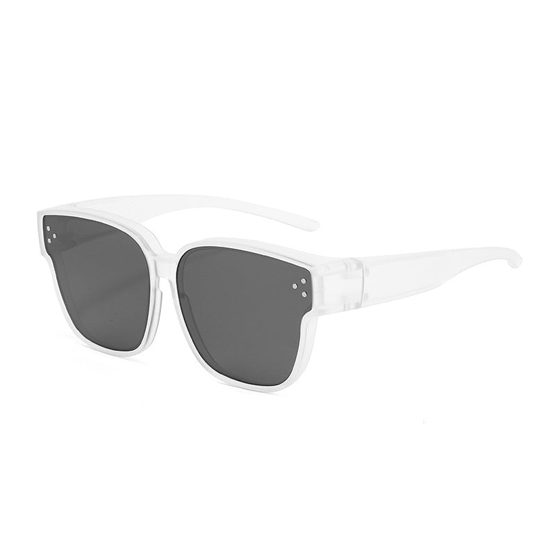 DamenModische Sonnenbrille im klaren Linien-Design mit hohem UV-Schutz Karnz