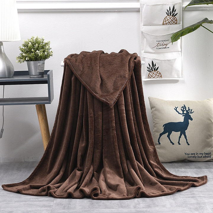 Plüsch übergroße Kapuzenfleece-Decke